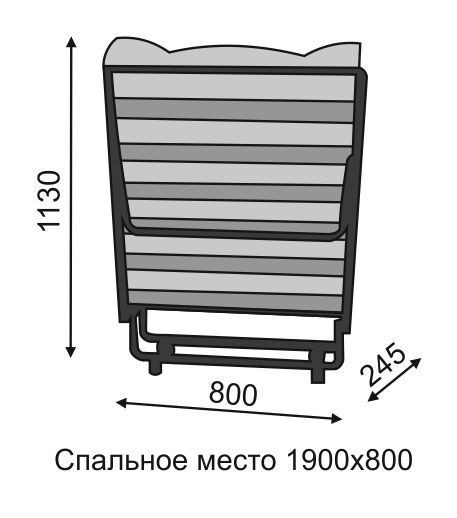 раскладушка с матрасом купить киев
